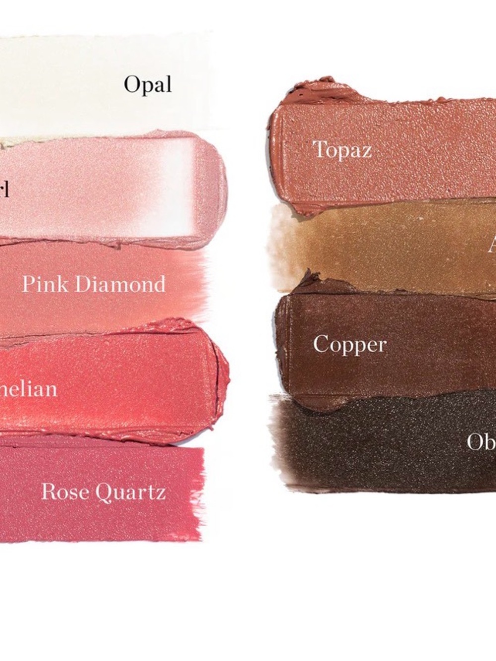 Ogee new Opal & Copper contour highlight + brush